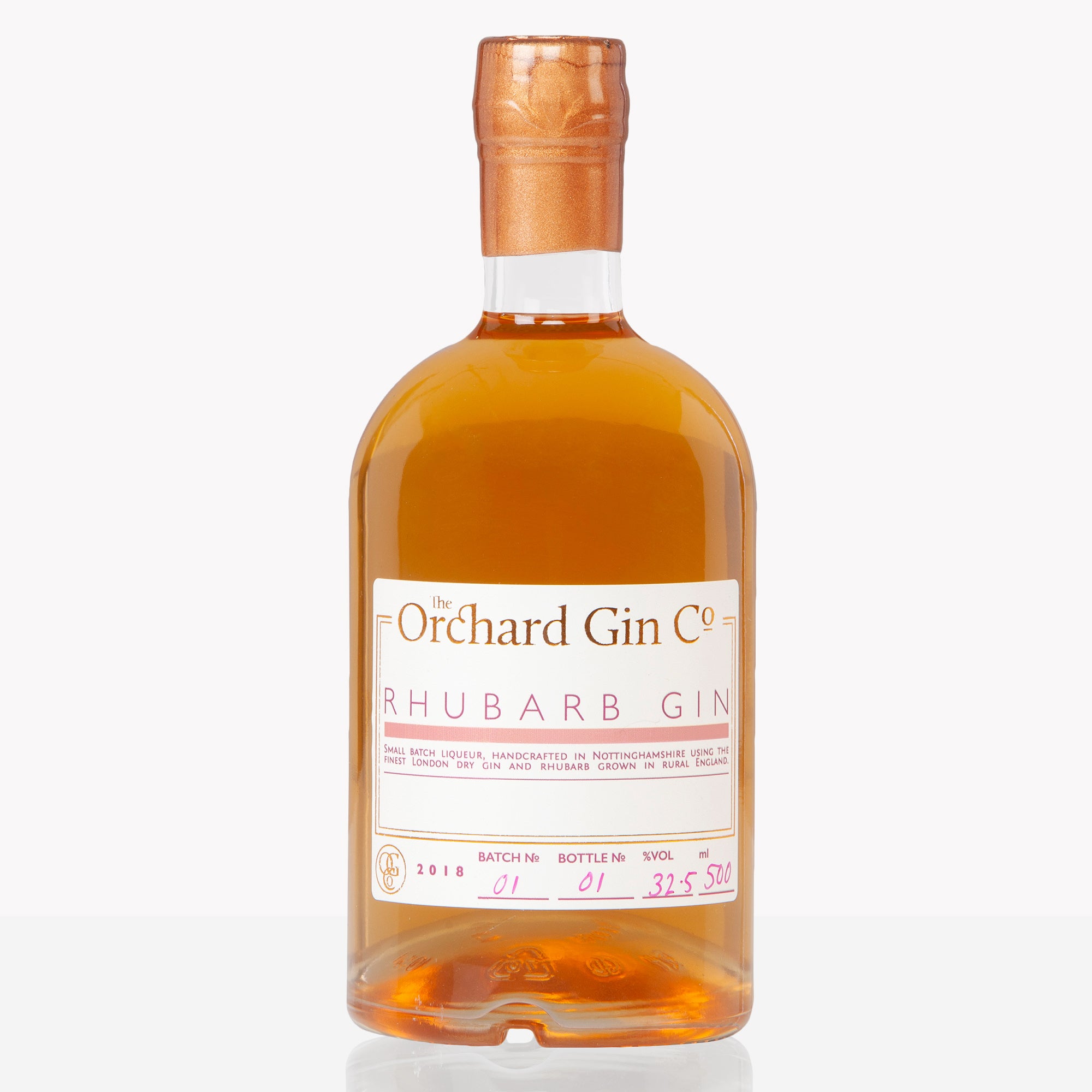 Rhubarb Gin - The Orchard Gin Co